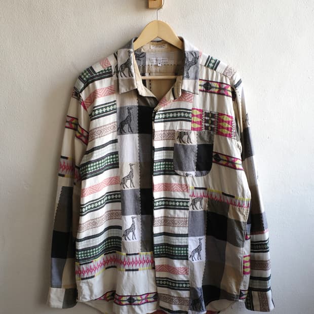 엔지니어드 가먼츠 패턴 블록 셔츠