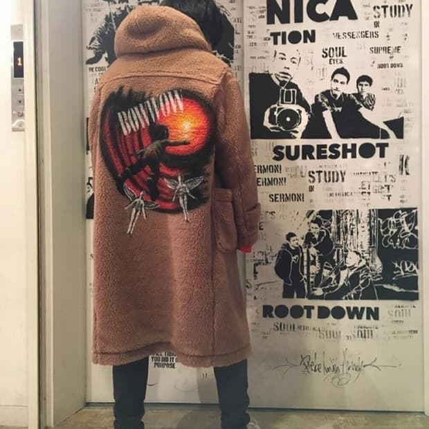 Bowwow 카멜 더플코트 L 사이즈 판매합니다