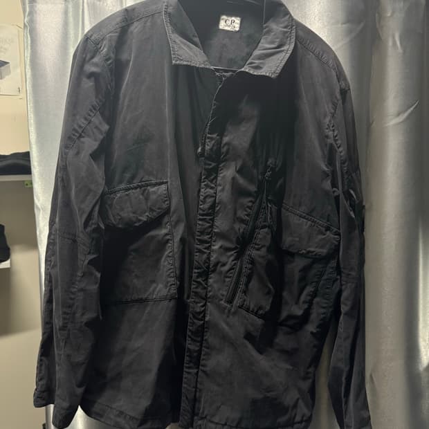 CP company 가먼트 다잉 렌즈 셔츠 자켓