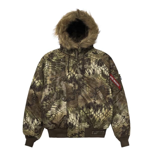 스투시 알파인더스트리 파카