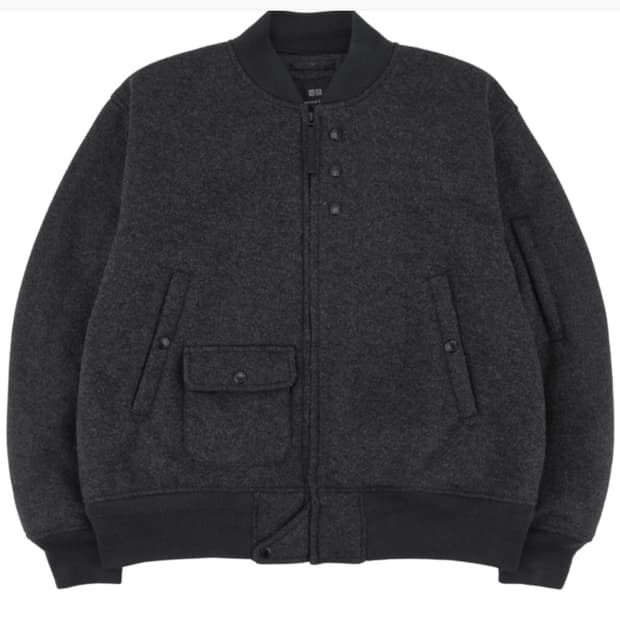 유니클로 X 엔가 엔지니어드 가먼츠 블루종 US M (KR L)