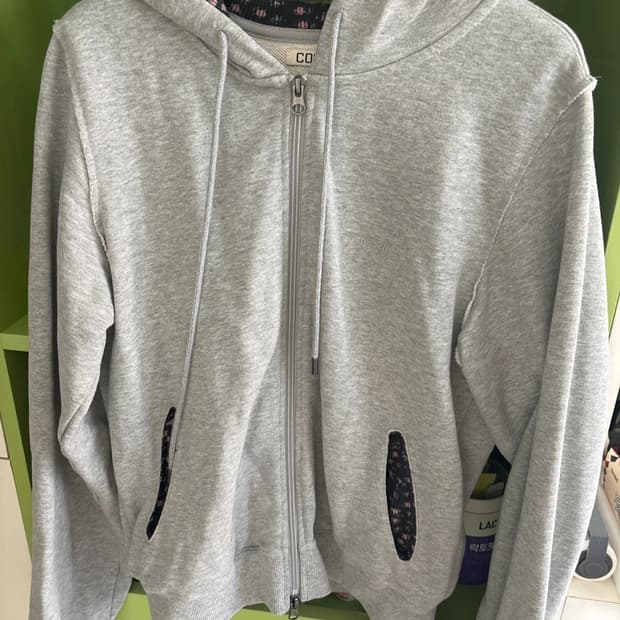 코이세이오 플라워 후드집업