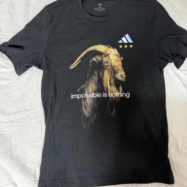 아디다스 메시 goat 티셔츠 M