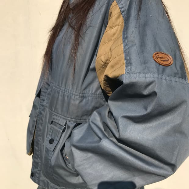 크로커다일 투톤 워크 자켓