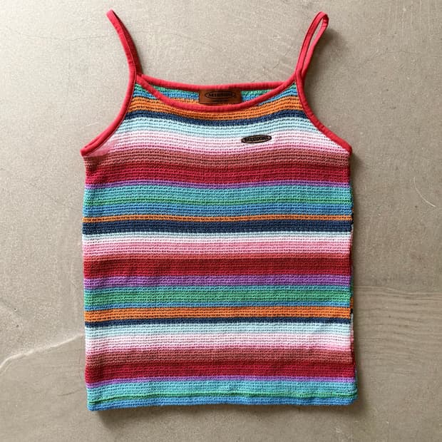 Missoni Multicolor Knit Camisole
