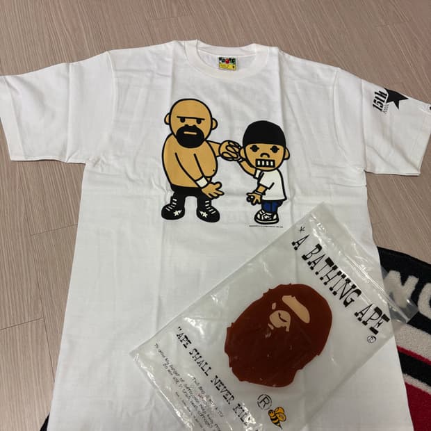 베이프 15주년 반팔 티셔츠 M 