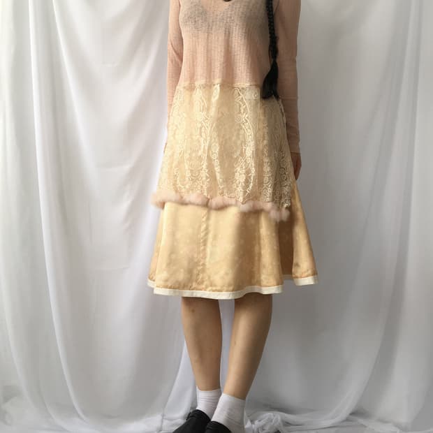 Lacel layered sleeve