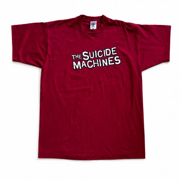 90's THE SUICIDE MACHINES 밴드 티셔츠 XL
