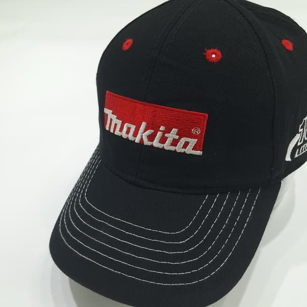 Makita 로고 자수 블랙 볼캡 P1627
