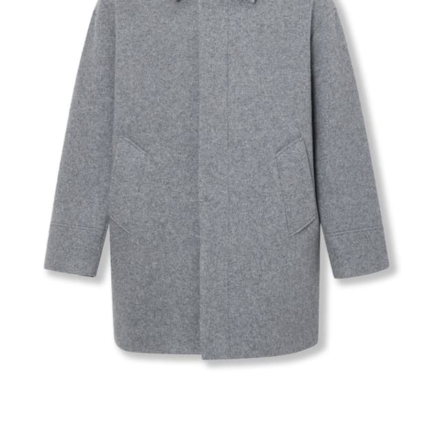 MARTINPLAN  Bonded Over Coat - GREY M