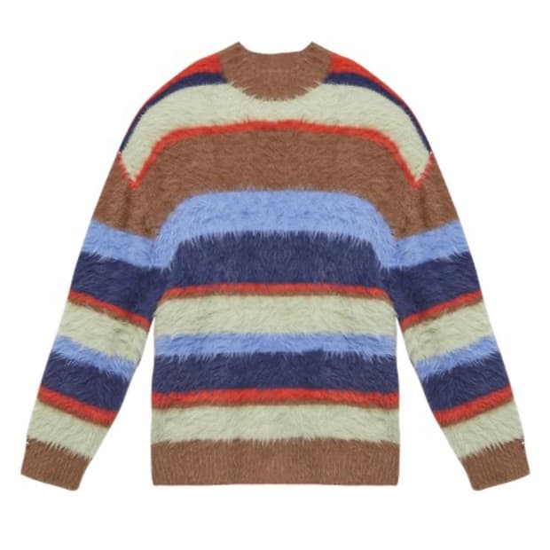 인스턴트 펑크 Ms 멀티 스트라이프 니트 