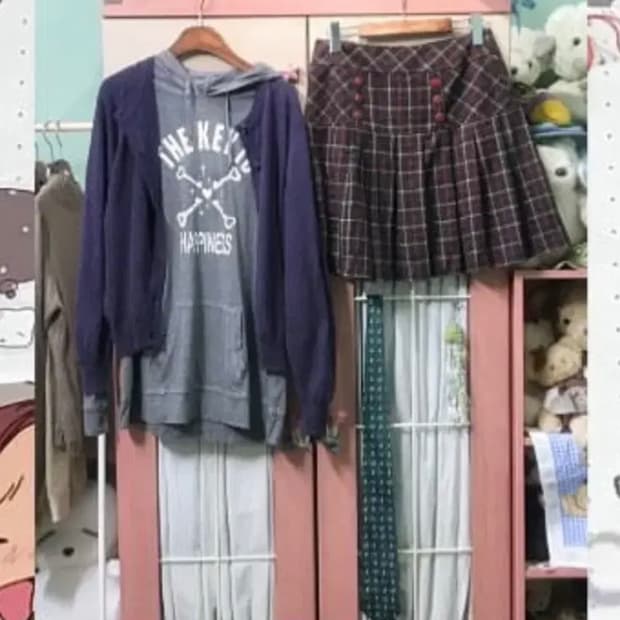 카모메산장 코디 세트 캐릭캐릭체인지 스타일