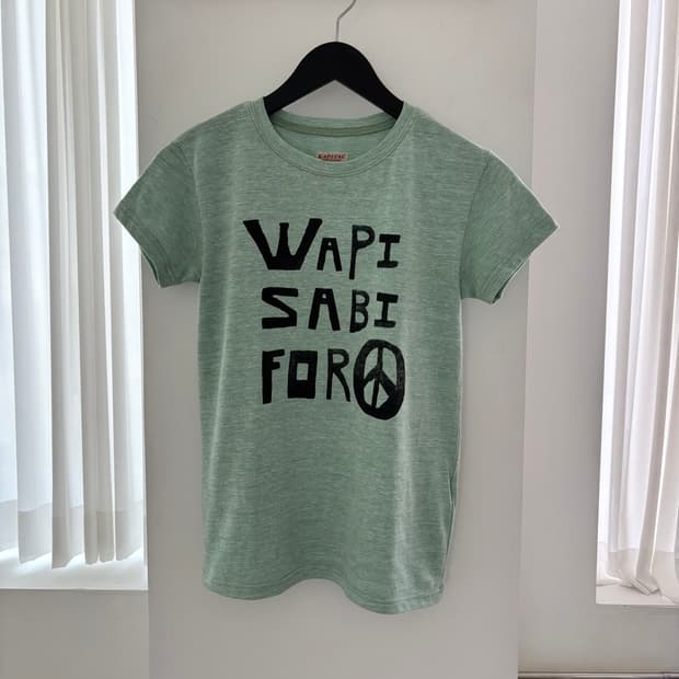 캐피탈 wabi sabi 반팔 T 