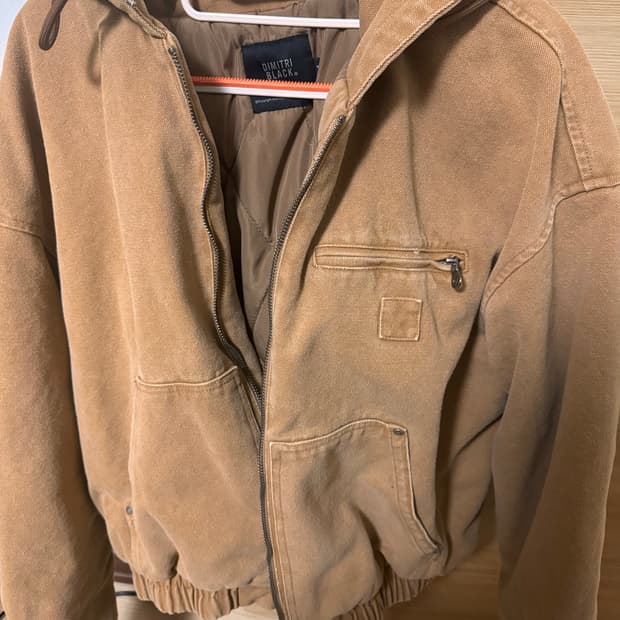 디미트리블랙 패딩 자켓 카멜M