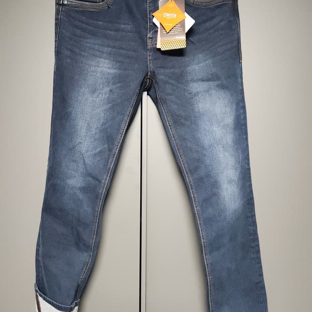 까레라 기모 청바지