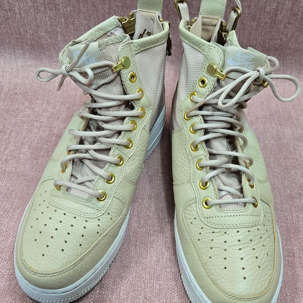 나이키 일회착용 265mm-  스페셜 포스 SF AF1 하이 베이지