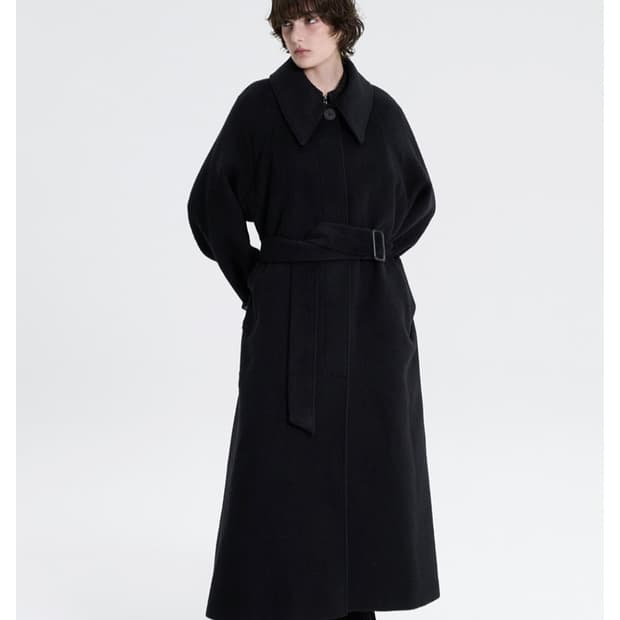 트리밍버드 24fw 발마칸 코트
