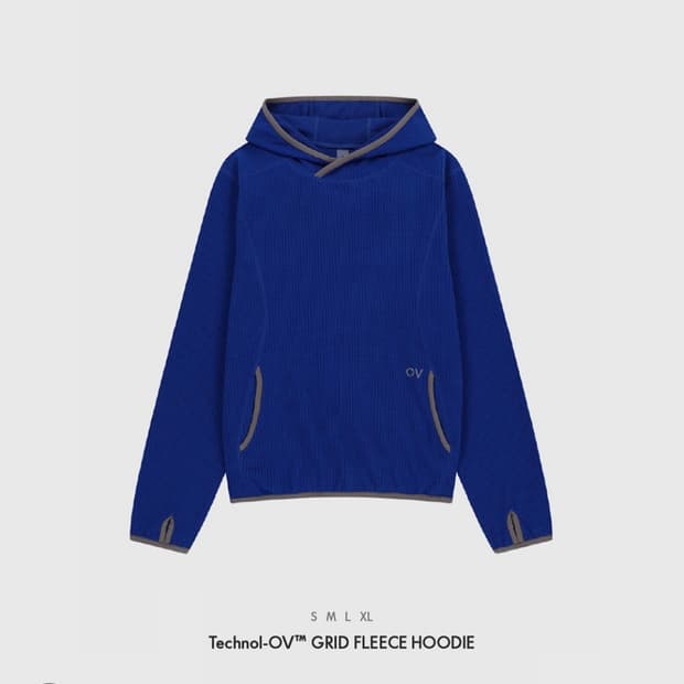 아웃도어보이스 후드 플리스