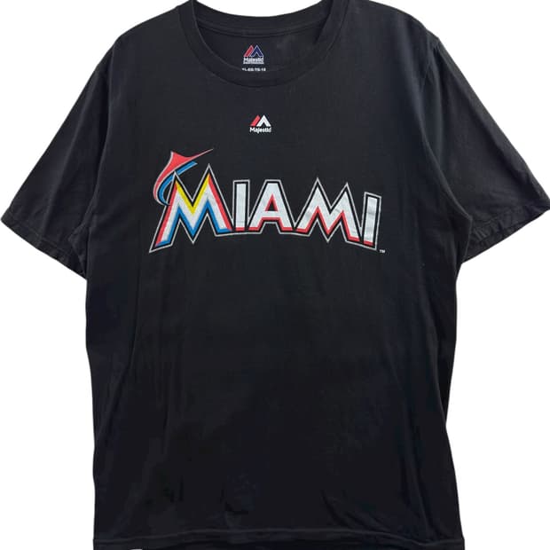 마제스틱 마이애미 말린스 슬리브1256