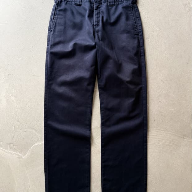 BEAMS Twill Work Pants Navy
