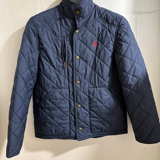 Polo Ralph Lauren 네이비 퀄팅 자켓