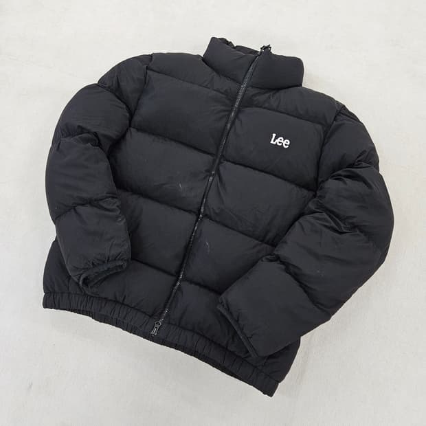 [L] Lee 리 덕다운 블랙 오리털 패딩 0115YH1
