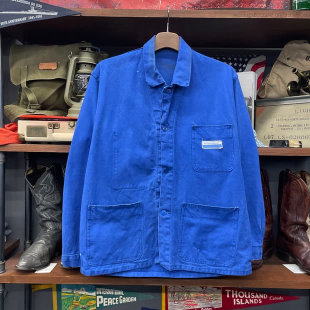 60s-70s 프렌치 워크 자켓 / 빈티지 초어 자켓 워크 웨어