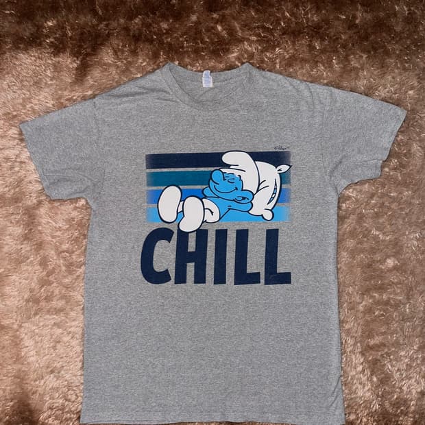 스머프 CHILL TSHIRT