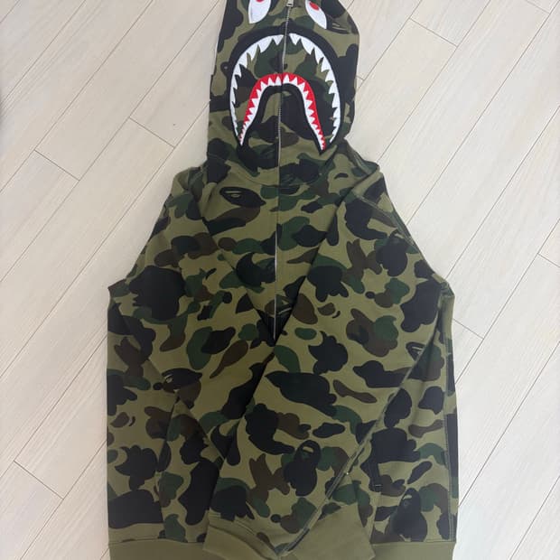 베이프 후드집업 녹계