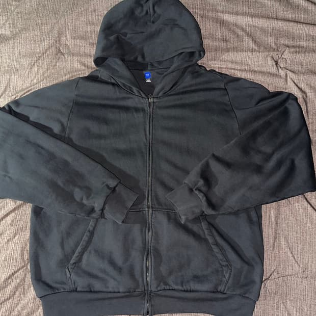 이지갭 후드집업 다크그레이 XL