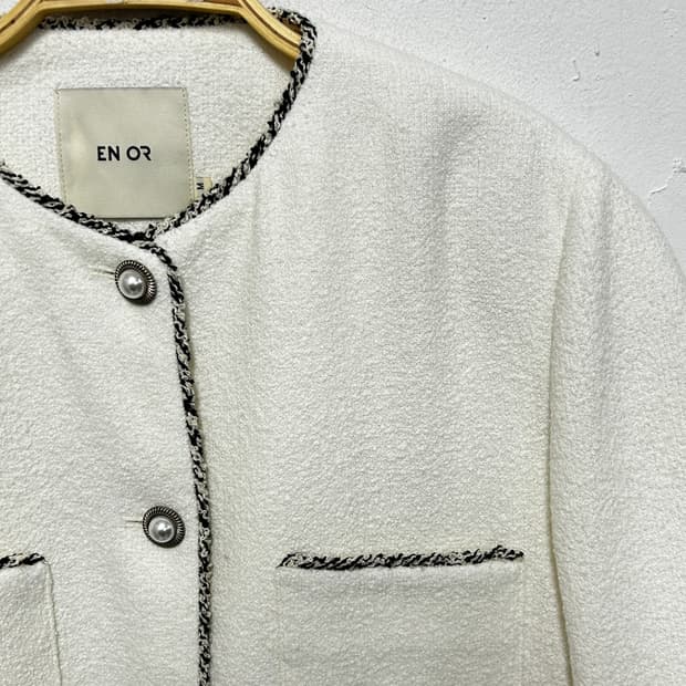 엔오르 트위드 자켓