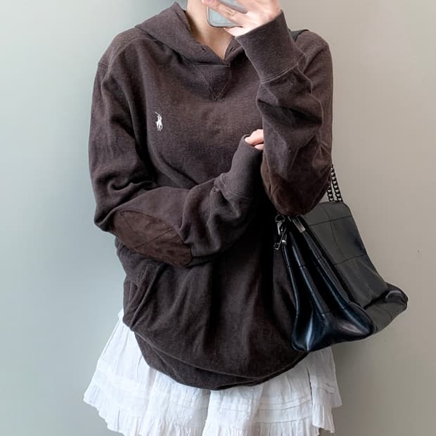 폴로 후드티 
