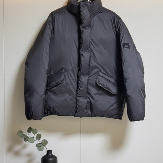 Lee 스톰라이더 오리솜털 패딩 블랙 M