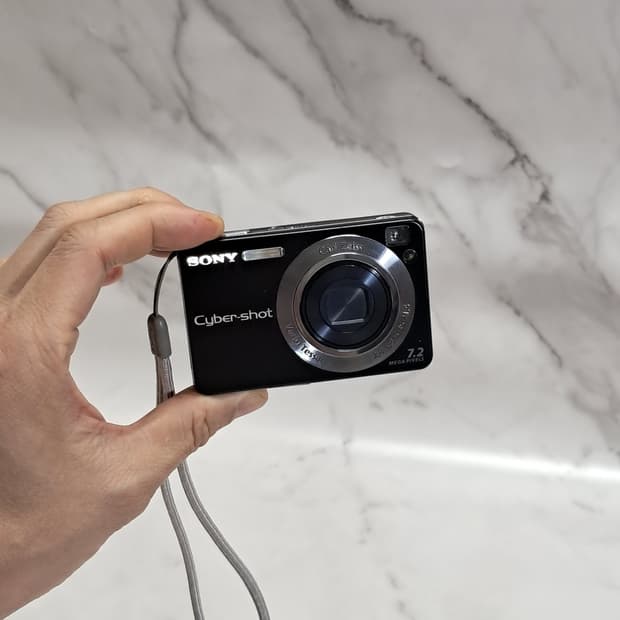 빈티지 필름 감성! 소니 사이버샷 DSC-W110 빈티지 디카