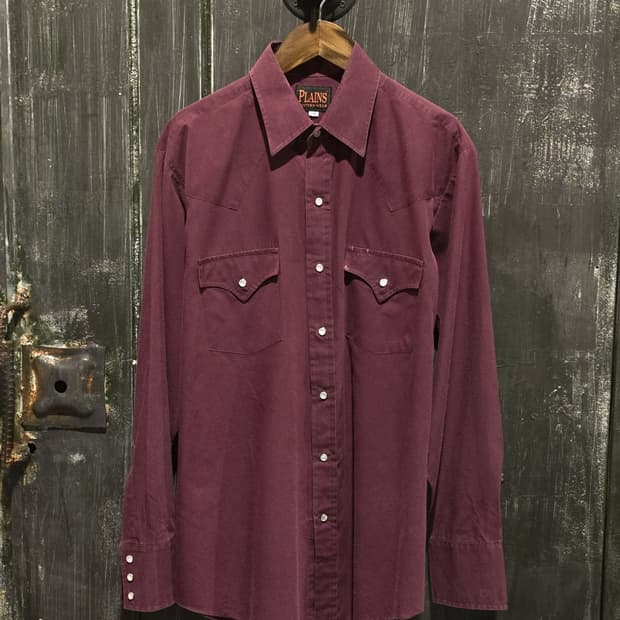 80s Plains Western Wear Shirt