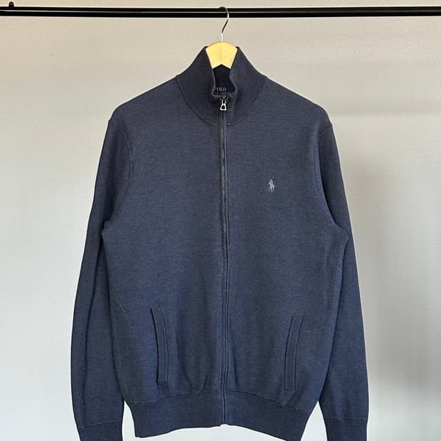 [M]폴로 랄프로렌 피마 코튼 니트 집업 가디건