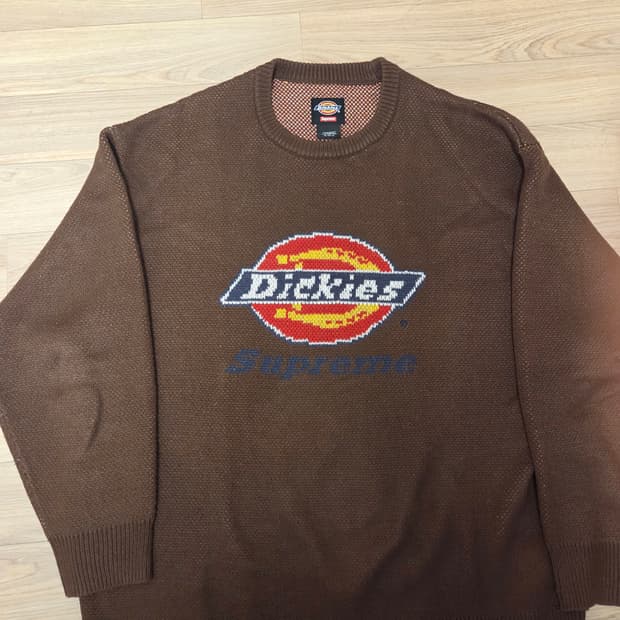 슈프림 디키즈 니트 XL