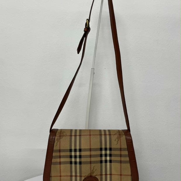 버버리 빈티지 노바체크 숄더 크로스백
