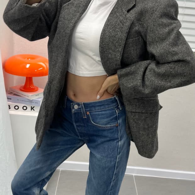 (M)입생로랑 울 블레이져-M1391