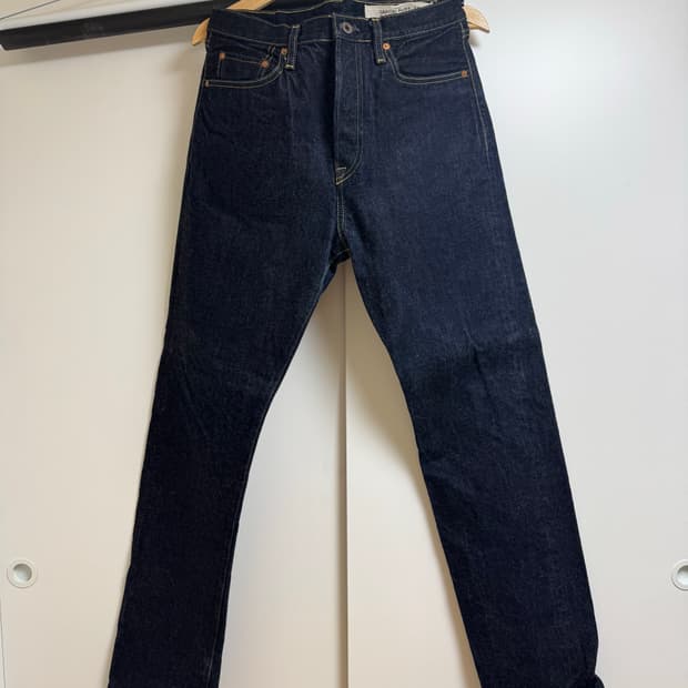 (34) 캐피탈 14oz 몽키시스코 원워시 데님 23ss