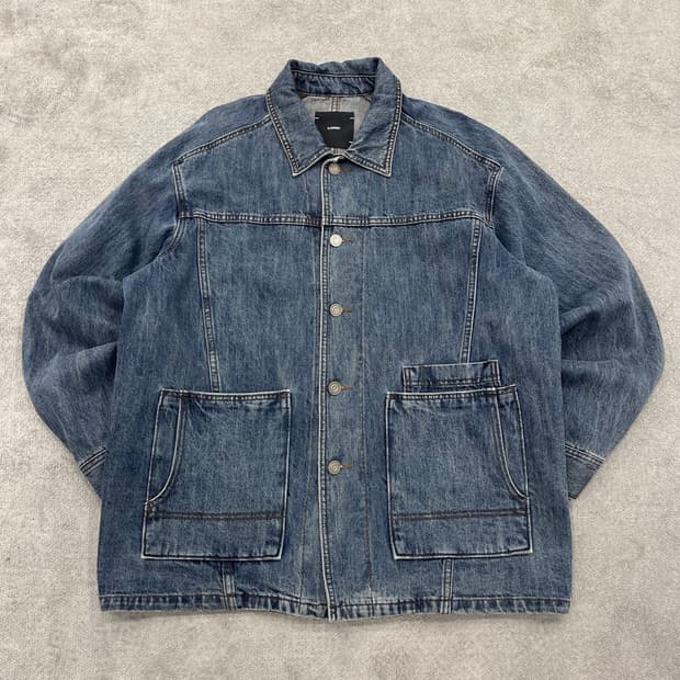 100 21SS 일꼬르소 데님 초어 자켓