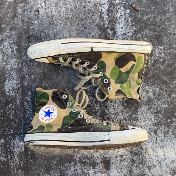 80s 빈티지 컨버스 83카모 오리지널