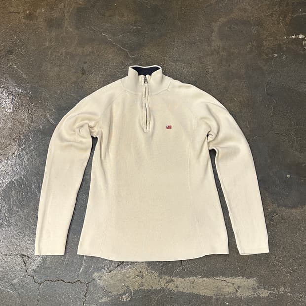 90s 폴로 랄프로렌 하프집업 니트 M