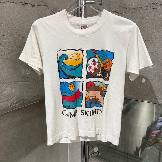 90‘s 프룻오브더룸 싱글 스티치 티셔츠