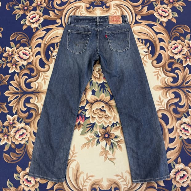 (28)리바이스 Levis 514 워싱 데님팬츠