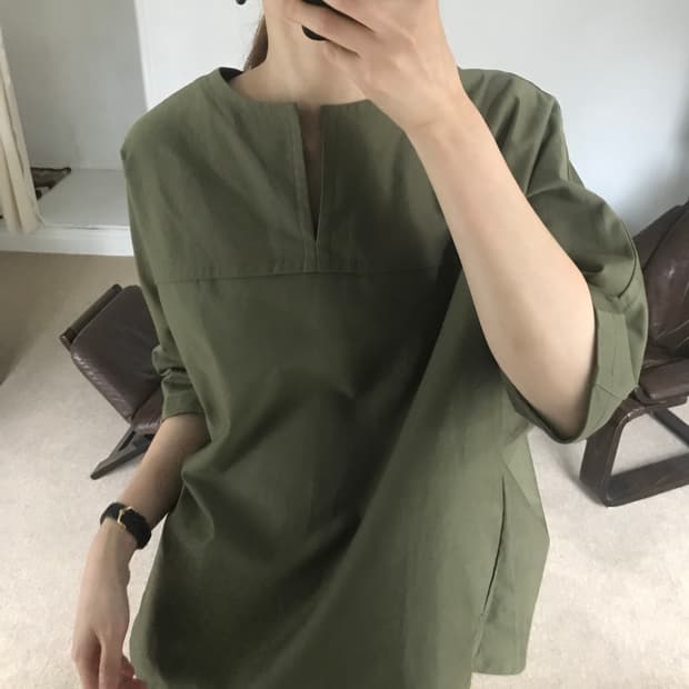 back point blouse