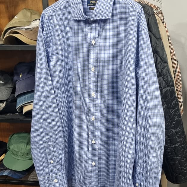 폴로 정품 셔츠 105~110(가슴단면61) 라지 거의새거