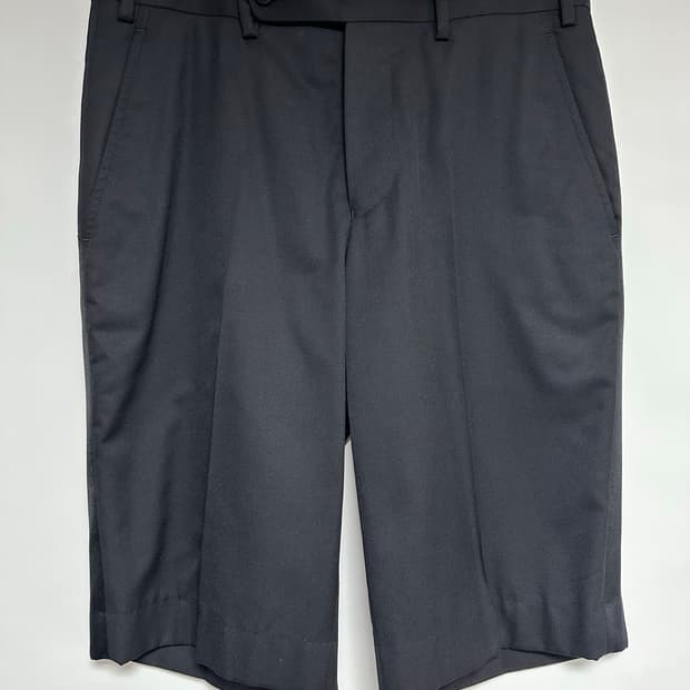 Sacai 네이비 턱시도 울 팬츠 2사이즈