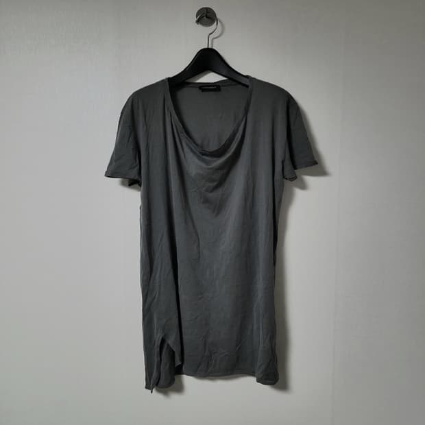 Kris van assche 레이어드 드레이핑 넥 티셔츠