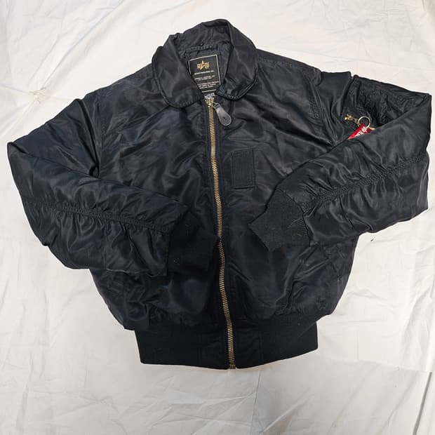 Alpha Industries B-15 봄버 자켓 S